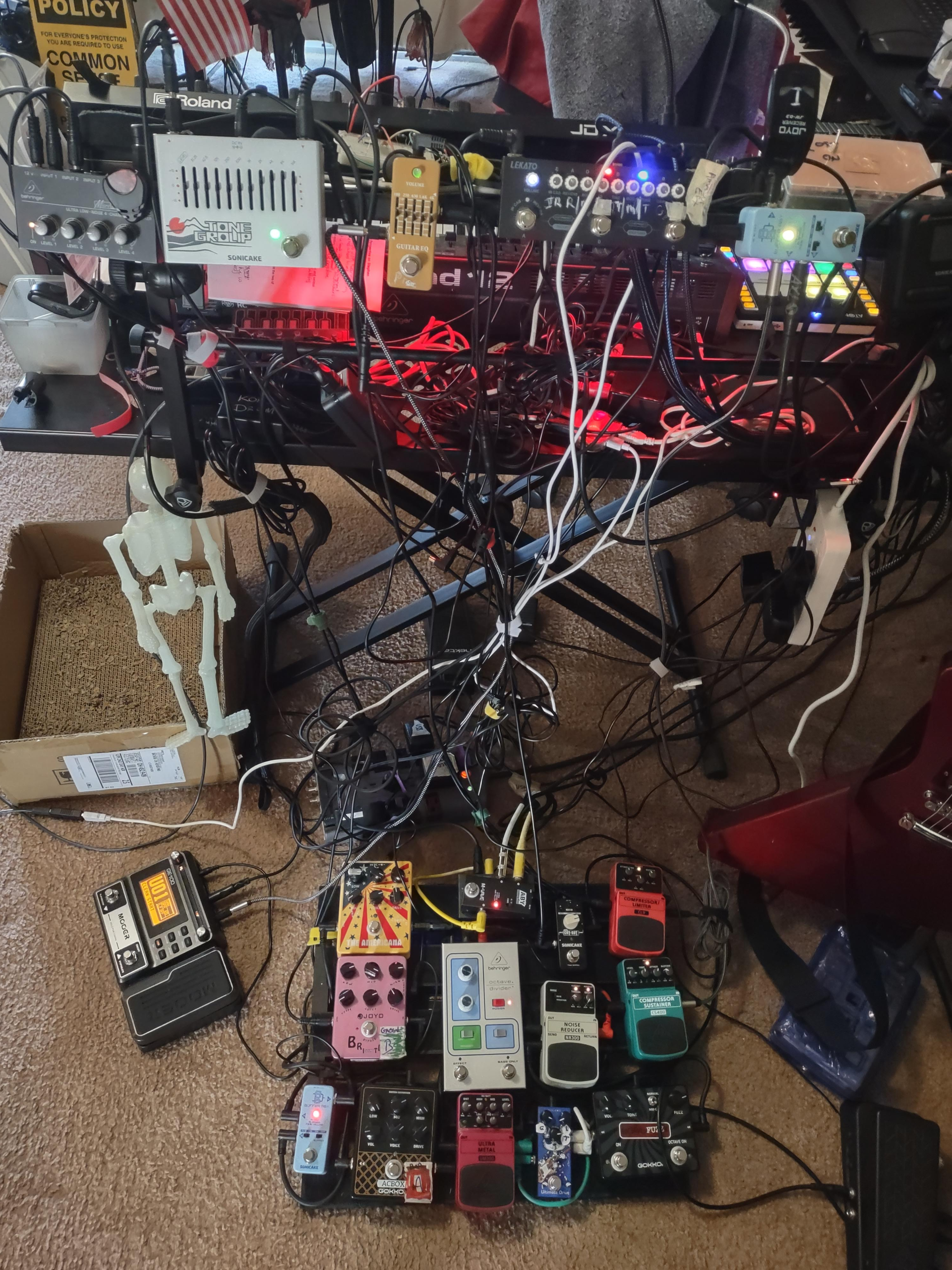 My Pedalboard Project: Low Cost Pedals and an Ambitious Chain